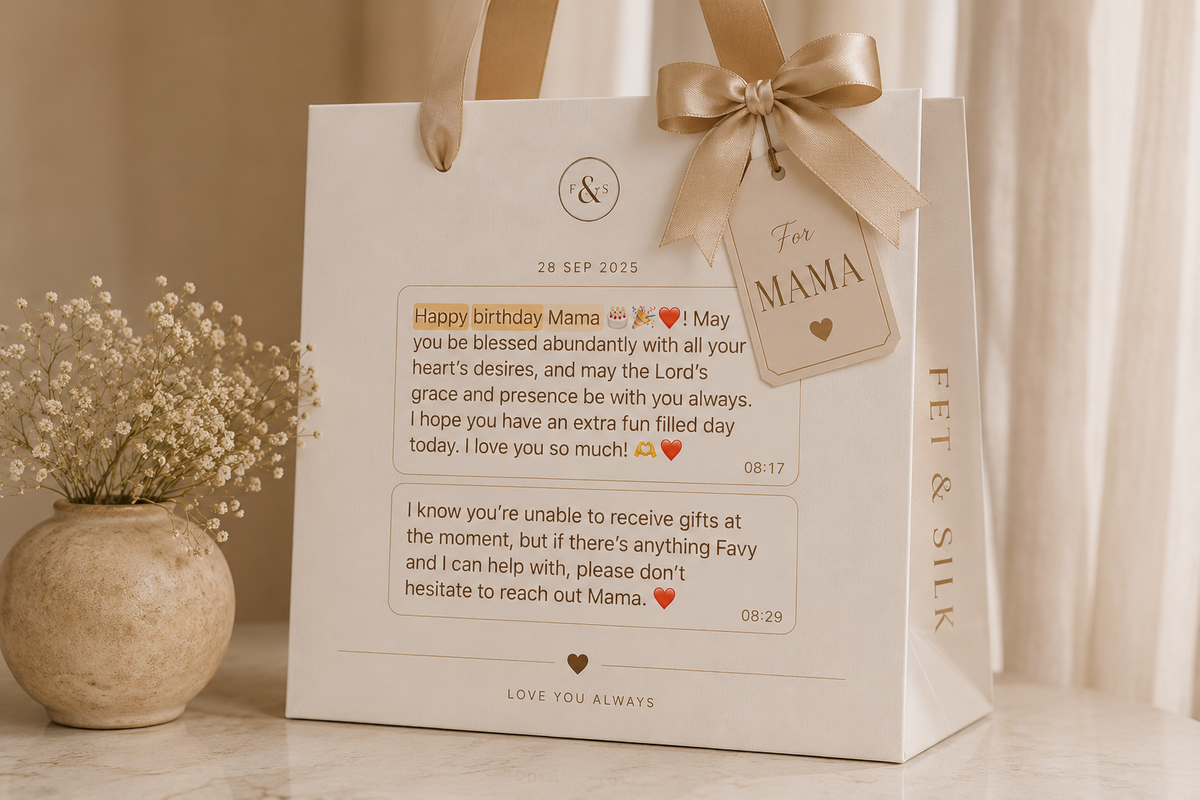 The gift that started Fet & Silk